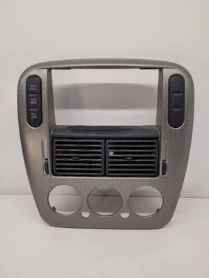 2003-2005 FORD EXPLORER RADIO TRIM BEZEL SILVER 3L2Z7804302KAA     - Image 1 of 4