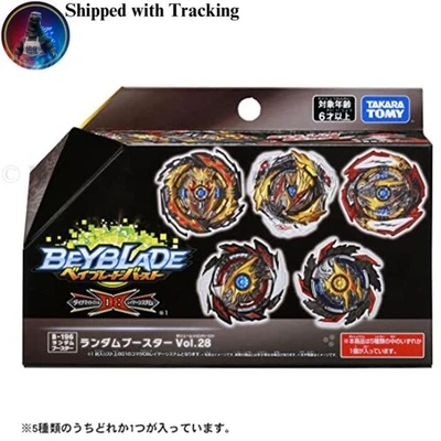 Beyblade Burst B-196 Random Booster Vol.28 Takara Tomy exclusivo de Japón Foto 1 de 4
