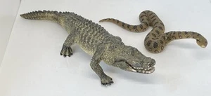 SCHLEICH Boa Constrictor Serpiente y Caimán - Imagen 1 de 5