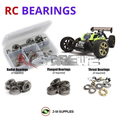 RCScrewZ Metal Shielded Bearings kyo172b for Kyosho Inferno Neo 2.0 31684 | SET - Image 1 of 4