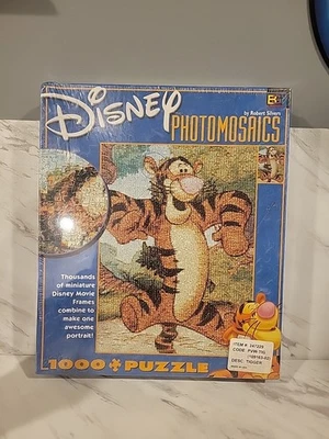 NUEVO Rompecabezas de 1000 piezas Buffalo Disney Photomosaics Tigger Robert Silver Foto 1 de 2