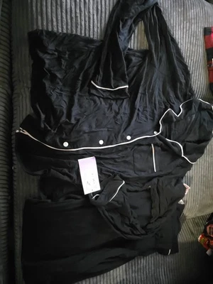 Stars Above pajama set large Black and White - Image 1 of 4