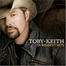 TOBY KEITH CD - 35 BIGGEST HITS [2 DISCS](2008) - NEW SEALED UNOPENED MINT