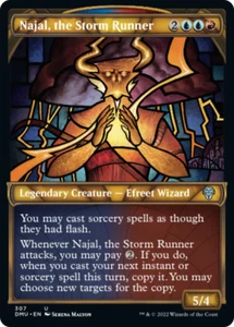 x4 Najal, the Storm Runner DMU MTG 307/281 SHOWCASE UNCOMMON M/NM 4x - Picture 1 of 1