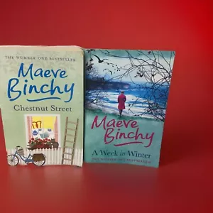 Mauve Binchy X 2 Books ; Chestnut Street; A Week In Winter - Large Paperbacks - Picture 1 of 5