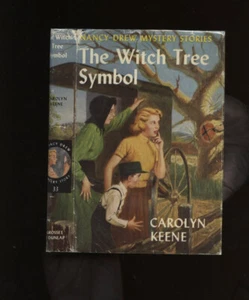 Nancy Drew: #33 The Witch Tree Symbol (1955C-1) HB/DJ 1st/1st - Picture 1 of 6