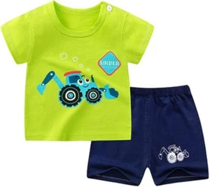 Children's Clothing Set Kids Short Set Baby Clothes Summer 2 Pieces - Picture 1 of 8