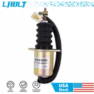 LABLT Fuel Shutoff Solenoid For JohnDeere Compact Tractor 670 770 870 970 - Foto 1 di 6