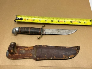 Vintage West-Cut Hunting Knife Boulder, CO - W/Sheath - Picture 1 of 10