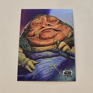 Topps 2021 cromado Star Wars Galaxy Base #85 A Hutt llamado Jabba - Imagen 1 de 2