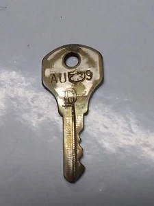 CORBIN LOCK Co. # AUE39 AUE 39 Trunk Padlock Lock Key USA  - Picture 1 of 2