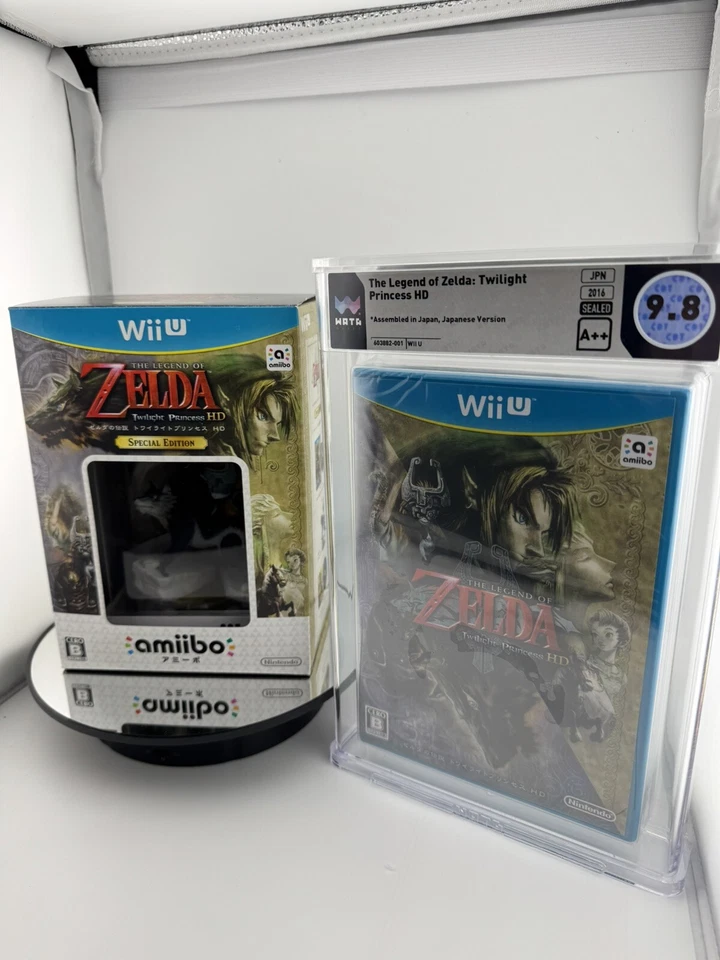 Zelda Twilight Princess SPECIAL EDITION- Wii U WATA GRADED 9.8 A++ NOT VGA CGC - Image 1 of 1