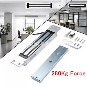 280KG/600LBS Concealed Electric Magnetic Gate Door Lock Built-in Mounting Secure - Picture 1 of 10