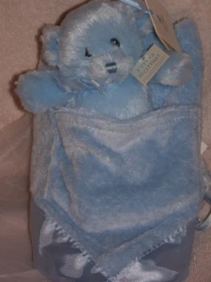 Nuevo GUND Buddyluvs MI PRIMER PELUCHE Oso Sonajero y Juego de Manta de Seguridad en Bolsa Foto 1 de 4