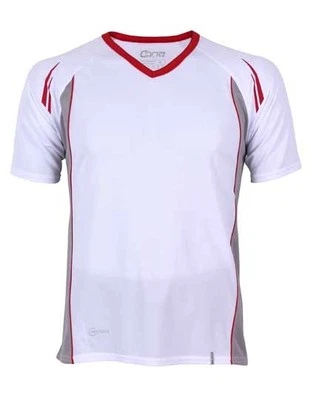 Hombre Camisa Funcional Camiseta Deportiva Cuello En V Running Transpirable - Imagen 1 de 4