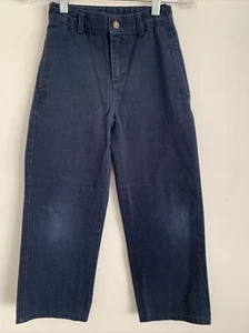 Arrow Navy Blue Pants Size 7 Boys With Adjustable Waist - Picture 1 of 4