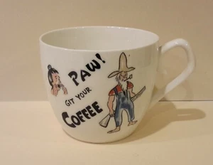 Vintage Rare Retro Coffee Mug "Paw Git Your Coffee" Made in Japan EUC - Picture 1 of 7