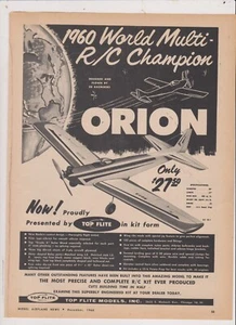 TOP FLIGHT MODELS AD -FREE SHIP IN U S - Picture 1 of 1