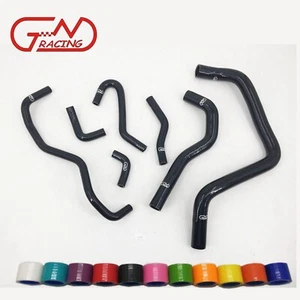 Silicone Radiator Heater Hoses Fit 91-93 Honda Acura Integra DC2 DB6 DB8 B18C1 - Picture 1 of 12