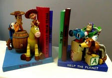 Disney Toy Story 2 Bookends Rare Collectible 