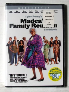 Madea's Family Reunion the movie NEW/SEALED Tyler Perry DVFD buy 2 get 1 FREE - Foto 1 di 3
