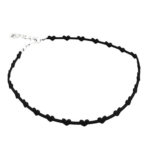 VETEMENTS Collana girocollo cuore catena cuore girocollo gotico gioielli