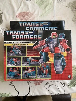 Transformers Sixchanger Autoboot Quickswicht en boite sans Polystyrène - Photo 1/4