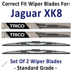 Paquete de 2 cuchillas limpiaparabrisas estándar - apto para Jaguar XK8 1997-2006 - 30210x2 - Imagen 1 de 1