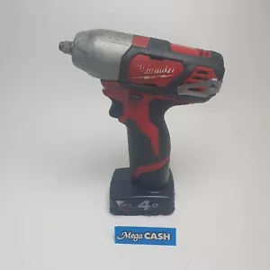 MILWAUKEE - 12V 3/8inch Impact Wrench - M12BIW38 + 4.0Ah Battery - Picture 1 of 11