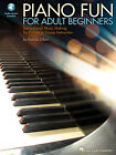 Piano Fun for Adult Beginners Learn to Play Keyboard Lessons Book & Online Audio