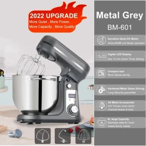 Biolomix – Robot de Cocina 6 Velocidades, 1200W, 6L, Batidora Motor Silencioso - Imagen 1 de 6