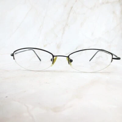 Vogue Eyeglasses Frame VO 3441 352-S Women's Black Metal Oval Half Rim 50-18-130 Foto 1 de 4