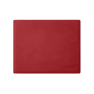 Tappetino Mouse Cuoio Rosso Ferrari 25x20 - Angoli Squadrati Cuciture in Tinta - Foto 1 di 6