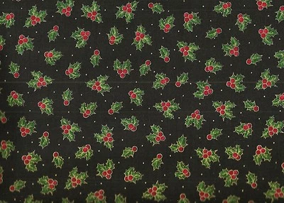 Quilting Treasures ~ Mini Christmas Poinsettias ~ 100% Cotton Quilt Fabric BTY - Image 1 of 2