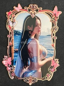 🔥 Boa Hancock Ormone Goddess Story Anime Waifu Carta METALLO 🔥 - Foto 1 di 5