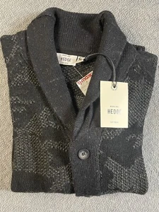 NEVER LOSE HEDGE Pipe Smoking Sweater Men's XL Black & Gray - Picture 1 of 9