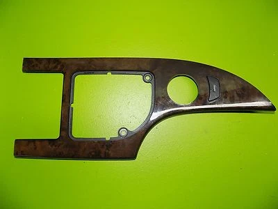 04-10 BMW E60 545i consola central palanca de cambios moldura madera envolvente 525 530 550 OEM Foto 1 de 3