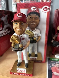Tucker Barnhart Autographed Bobblehead and Card Lot - Picture 1 of 5