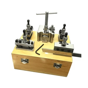 T63 Quick Change Tool Post Colchester Bantam 24mm Capacity Wooden Set Of 5 Pcs - Picture 1 of 4