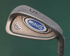Ping i5 Green Dot 5 Iron Regular Steel Shaft Golf Pride Grip - Picture 1 of 4