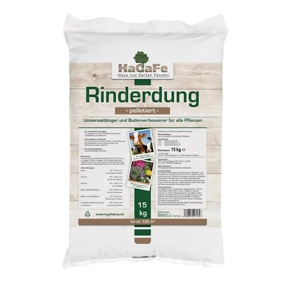 HaGaFe Rinderdung Kuhmist Organischer Gartendünger Universaldünger Mist