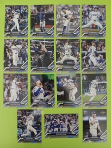 2024 World Series Champions - Los Angeles Dodgers MLB TOPPS NOW 15-Card Team Set - Picture 1 of 1