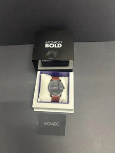 Movado Bold schwarze Herrenuhr - 3600489 BRAUCHT BATTERIE - Bild 1 von 8