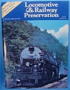 REVISTA DE CONSERVACIÓN DE LOCOMOTORAS Y FERROCARRILES NÚMERO 24 ENERO/FEBRERO 1990 - Imagen 1 de 2