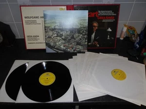 DG 2720 / 030 - 12LP BOX SET = MOZART = PIANO CONCERTOS = GEZA ANDA = EX to N-M - Foto 1 di 12