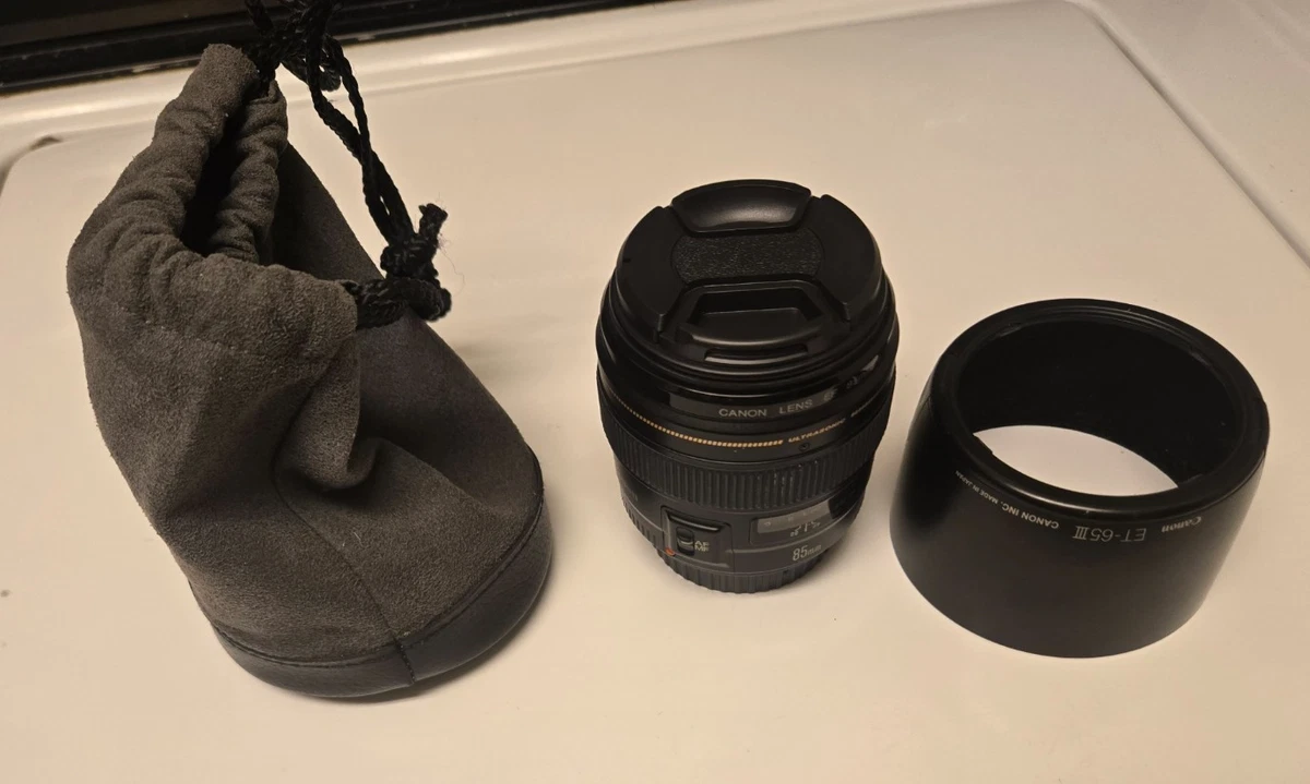 Canon 85mm f/1.8 Camera Lenses for sale - eBay