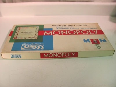 VINTAGE Monopoly 1961 Parker Brothers Classic anos 60 - Imagem 1 de 4