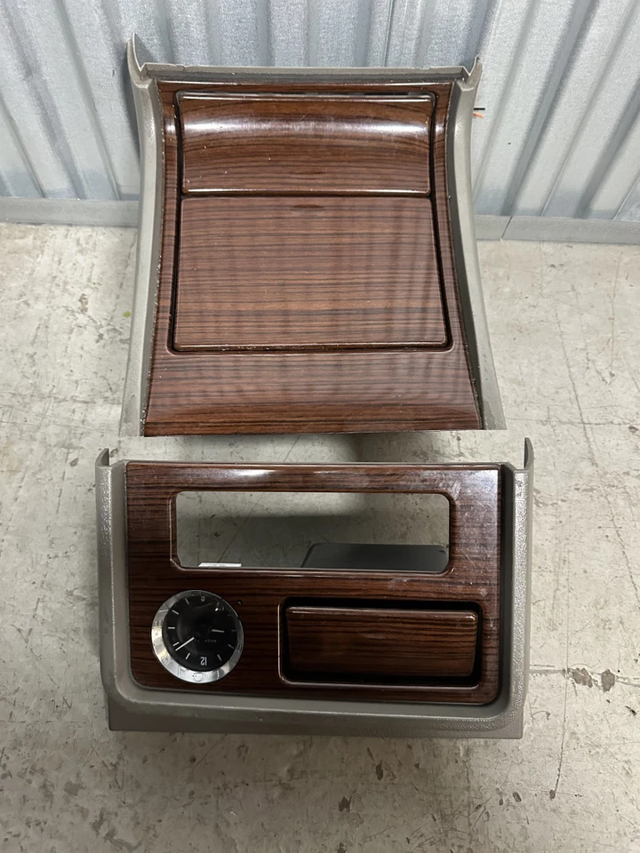 ⭐️Cadillac Escalade 2003-2006 consola central bisel superior e inferior portavasos gris Foto 1 de 3