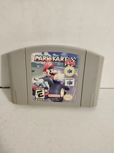 Mario Kart 64 (Nintendo 64, 1997) Auténtico, Solo Cartucho, Juego de Carreras - Imagen 1 de 3