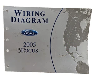 2005 FORD FOCUS Electrical Wiring Diagram Troubleshooting Manual 05 - Picture 1 of 5